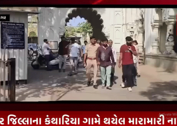 ભાવનગર જિલ્લાના કંથારિયા ગામે થયેલ મારામારી ના ગુના માં ચાર આરોપી ને 5 વર્ષ ની કેદ