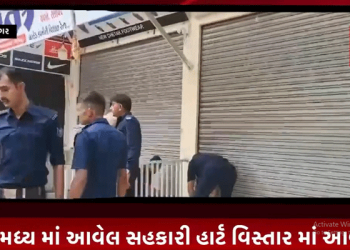 ભાવનગર શહેર ના મધ્ય માં આવેલ સહકારી હાર્ટ વિસ્તાર માં આવેલ શોભરાજ કૉમ્પ્લેક્સ માં ફાયર વિભાગ દ્વારા મારવા માં આવ્યા સિલ ફાયર વિભાગ દ્વારા સિલ મારવા નો મામલો યથાવત ચાલુ રહ્યો