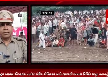 ભાવનગર નજીક આવેલા નિષ્કલંક મહાદેવ મંદિર કોળિયાક ખાતે ભાદરવી અમાસ નિમિતે સમુદ્ર સ્નાનનું અનેરું મહત્વ હોય છે. લાખોની સંખ્યામાં લોકો ભાદરવી અમાસ નિમિતે સમુદ્ર સ્નાન માટે આવે છે. ભાદરવી અમાસ નિમિતે યોજાયેલા મેળામાં પોલીસ દ્વારા ચુસ્ત બંદોબસ્ત ગોઠવી દેવાયો હતો.