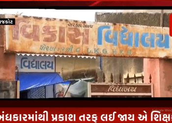 કોઈપણ પ્રકારની ફી લીધા વિના ટ્યુશન કલાસ, રાજકોટ શહેરના લલુડી વોકળી વિસ્તારમાં વિકાસ વિદ્યાલય ચલાવતાં શિક્ષિકા મિતલબહેન ગોહેલ.
