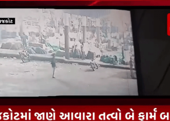 રાજકોટમાં જાણે આવારા તત્વો બે ફાર્મ બન્યા હોય તેવું લાગી રહ્યું છે કારણકે આ લુખા તત્વો દિવસે ને દિવસે નિર્દોષો ઉપર હુમલા કરતી હોય તેવા બનાવો સામે આવી રહ્યા છે ત્યારે ગઈ કાલે રાજકોટના જૂના માર્કેટિંગ યાર્ડમાં 52 વર્ષીય વૃદ્ધ ઉપર લુખ્ખાઓ દ્વારા કરવામાં આવેલ જીવલેણ હુમલાના CCTV આવ્યા સામે ત્યારે શું પ્રજાની રક્ષાની કાસમ ખાતી રાજકોટ પોલીસ આવા આવારા અને લુખ્ખા તત્વો ઉપર પગલાં લેશે કે પછી AC ચેમ્બરમાં બેસી ખાલી પ્રજાની રક્ષાની વાતો જ કરશે?
