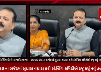 રાજકોટ મનપા કમિશ્નર દ્વારા રજૂ કરાયેલ 2025-26 ના બજેટમાં સુધારા વધારા કરી સ્ટેન્ડિંગ કમિટીએ રજૂ કર્યું નવું હળવું બજેટ,આ નવા બજેટમાં શું શું રાજકોટ વાસીઓને થશે ફાયદો જુઓ આલ્ફા ન્યુઝ પર.